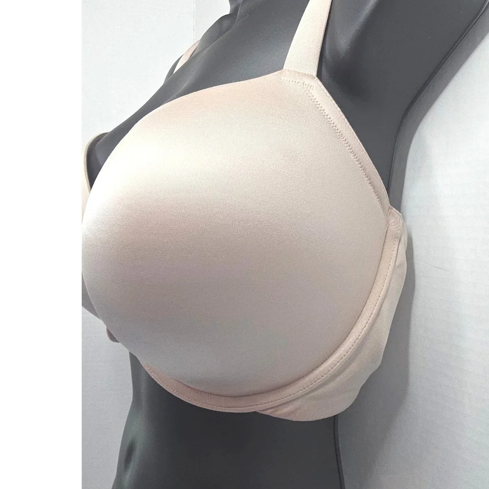 Soma Stunning Push Up Bra 40DD Nude Beige Underwire Strappy Center Gore 02 2024